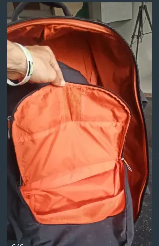 Mochila de viaje Nike negra