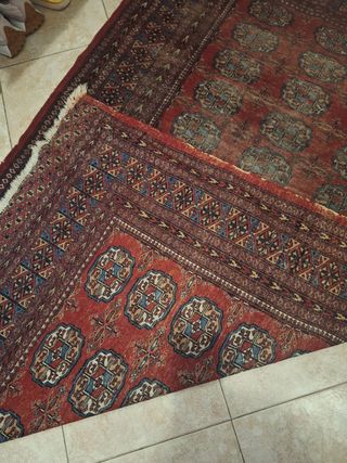 Tappeto Bukhara vintage lana