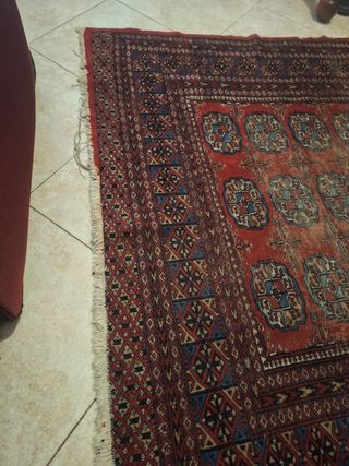 Tappeto Bukhara vintage lana