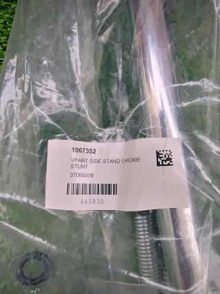 CABALLETE LATERAL CROMADO YAMAHA SLIDER NAKED.