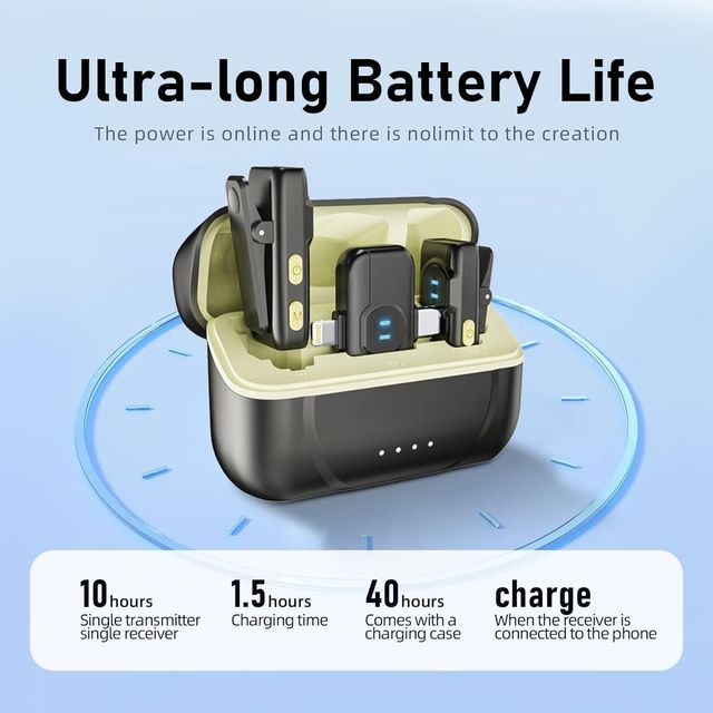 Micrófono Solapa Doble A5-PRO Nuevo