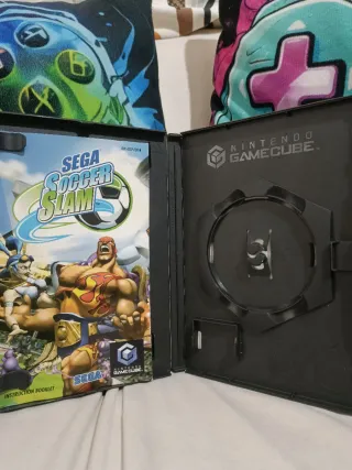 Caixa Jogo Sega Soccer Slam Nintendo GameCube