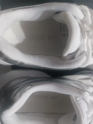 Zapatillas Nike Mujer Plata y Blanco