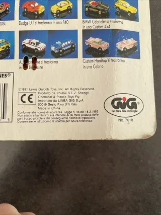 Macro Machines Autoscontro Galoob GiG