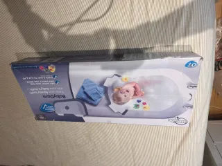 Reductor de bañera BabyDam blanco/gris