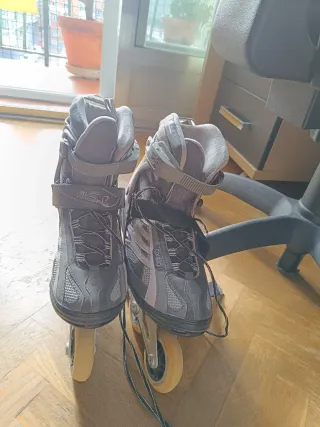 Patines en línea Oxelo + protecciones