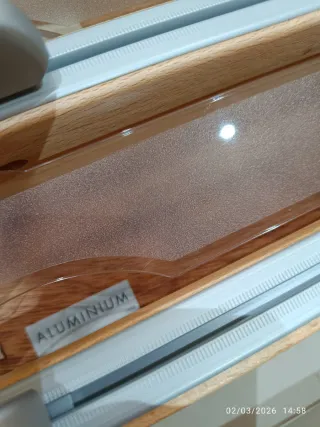 Portarrollos triple cocina EMSA madera