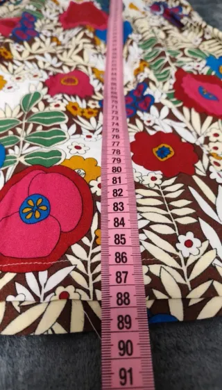 Vestido Divina Providencia floral