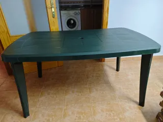 Conjunto mesa y 4 sillas terraza