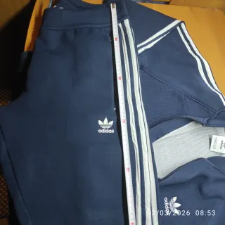 Tuta Adidas blu e bianca