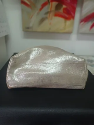 Bolso Gianni Chiarini Piel Dorado