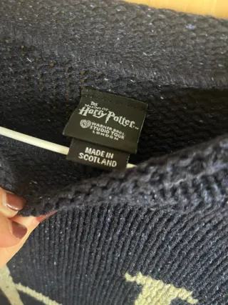 Jersey Harry Potter Lana Azul Talla M