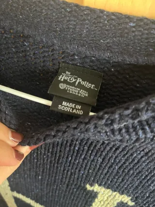 Jersey Harry Potter Lana Azul Talla M