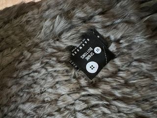 Chaleco Oakwood pelo gris talla M