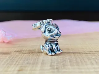 Charm Colgante | Perrete Carlino sentado