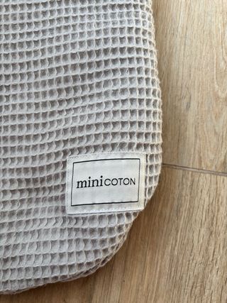 Saco MiniCoton Gofre Gris