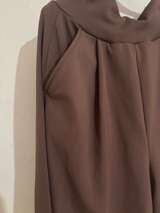 Pantalón chándal licra marrón