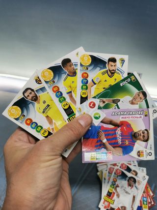 ADRENALYN , 48 cartas, de todo tipo, año temporada: 2021 2022, panini