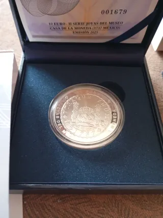 Moneda Plata 10€ España Joyas Museo 2025