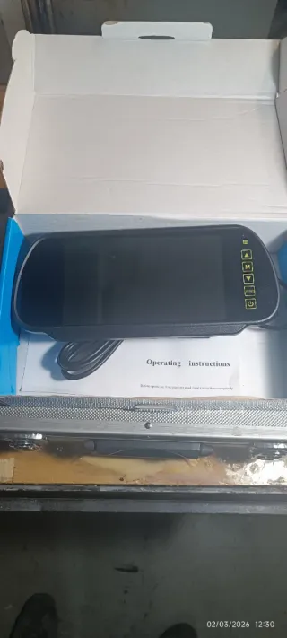 Monitor camara trasera para camion/furgon