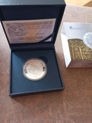 Moneda Plata 10 Euro Joyas Museo Potosí 2025