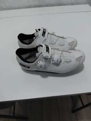 Zapatillas Sidi Blancas Ciclismo