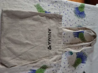 Borsa Anima & Co in cotone riciclato
