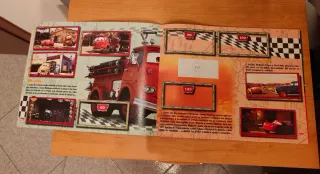 Cars Pixar album Panini con 6 figurine + OMAGGIO