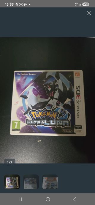Pokemon Ultra Luna Nintendo 3DS