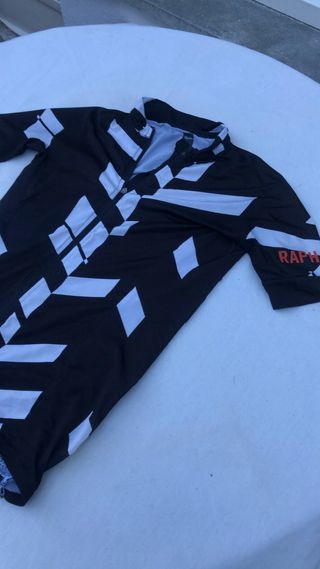 Maillot Ciclismo Rapha Negro/Blanco Talla xs