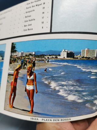 2 Mapas y folletos de Baleares (Ibiza, formentera y Menorca), años 60 y 70