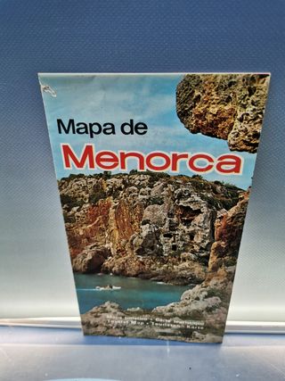 2 Mapas y folletos de Baleares (Ibiza, formentera y Menorca), años 60 y 70