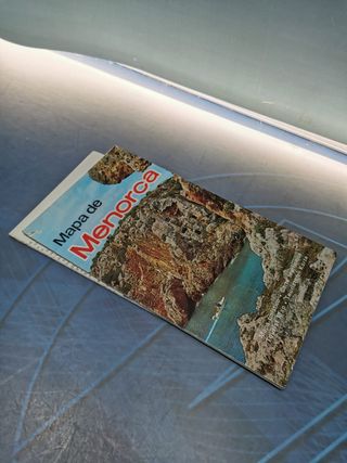 2 Mapas y folletos de Baleares (Ibiza, formentera y Menorca), años 60 y 70
