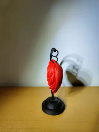 Lote Amor: 2 Rosas + Portavelas corazón