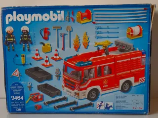 Playmobil Camión de  Bomberos completo  en su caja
