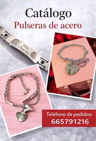 Pulsera Acero Inoxidable Personalizada