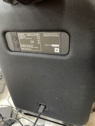 Sony SA-SW5 Subwoofer Inalámbrico