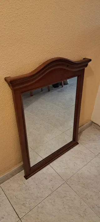 Espejo vintage madera