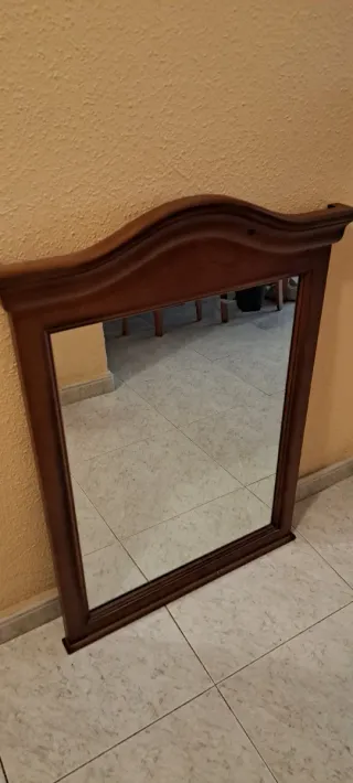 Espejo vintage madera
