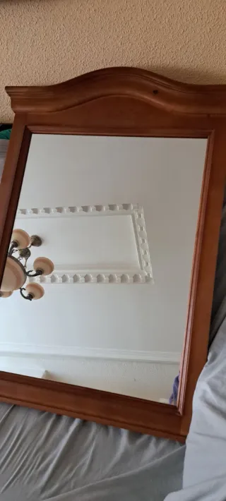 Espejo vintage madera