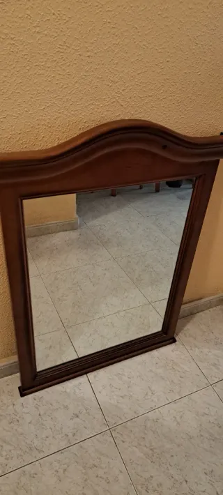 Espejo vintage madera