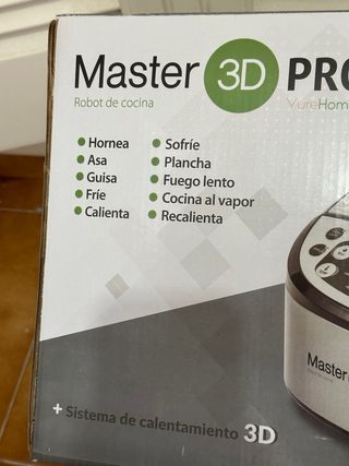 Robot de Cocina Master 3D PRO YureHome