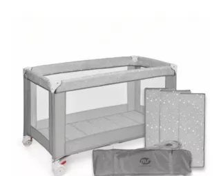 Parque infantil plegable con estrellas