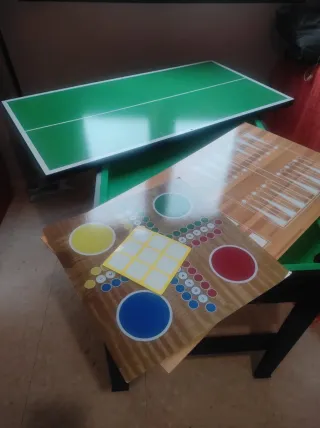 Futbolín Mesa Multijuegos 10 en 1