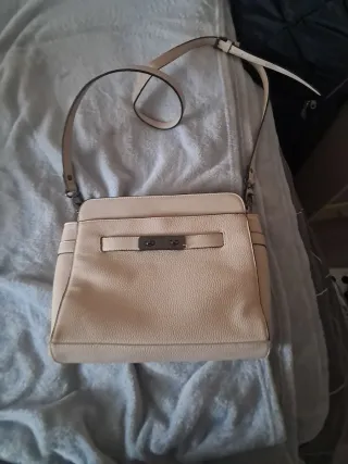 Bolso de mano beige Parfois