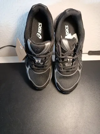 Zapatillas Asics Hombre Negro Gris