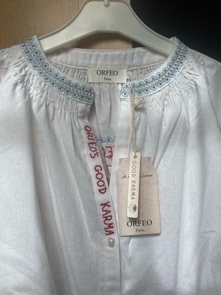 Blusa Orfeo Paris Talla M/L