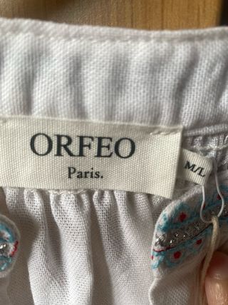 Blusa Orfeo Paris Talla M/L