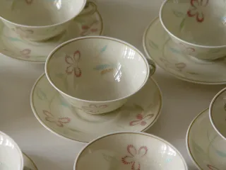 Set da tè vintage Limoges in porcellana