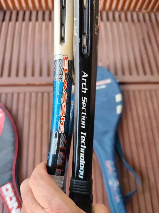 2 racchette Frontenis Donnay e Babolat